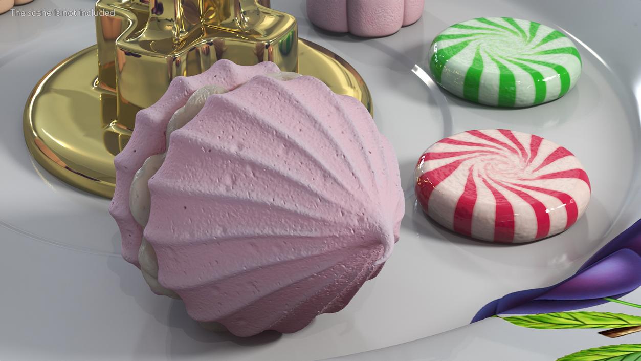 Meringue Cookies Collection 5 3D model