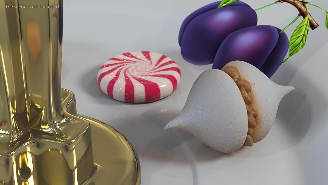 Meringue Cookies Collection 5 3D model