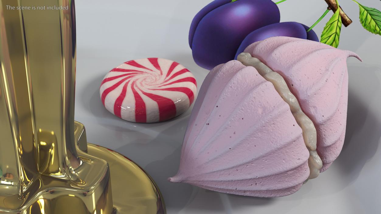 Meringue Cookies Collection 5 3D model