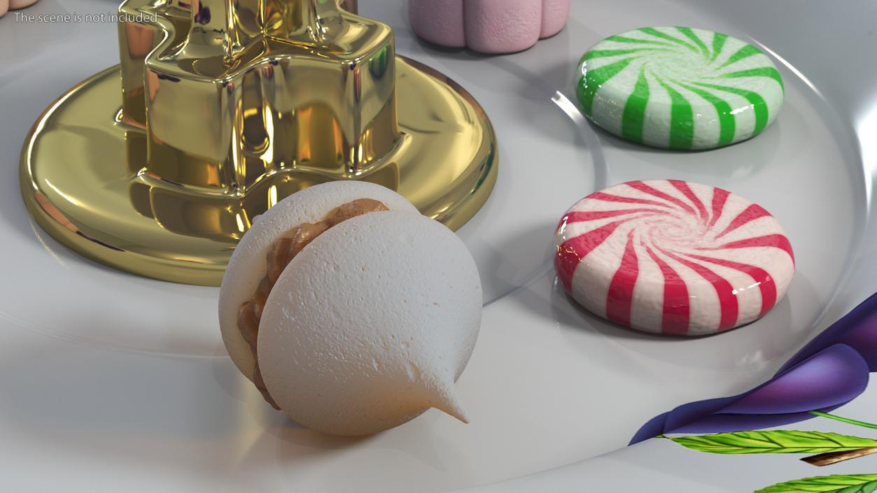 Meringue Cookies Collection 5 3D model