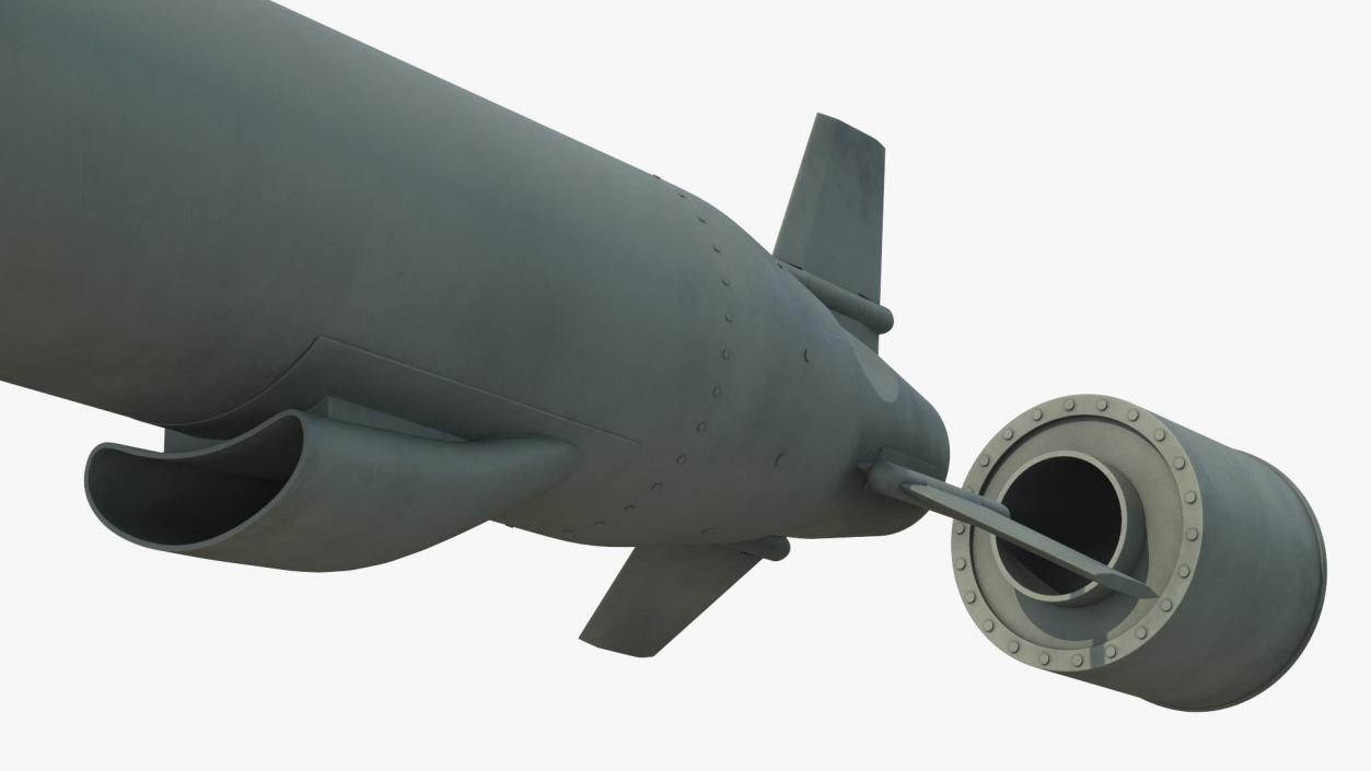 3D BGM-109 General Dynamics Tomahawk Missile