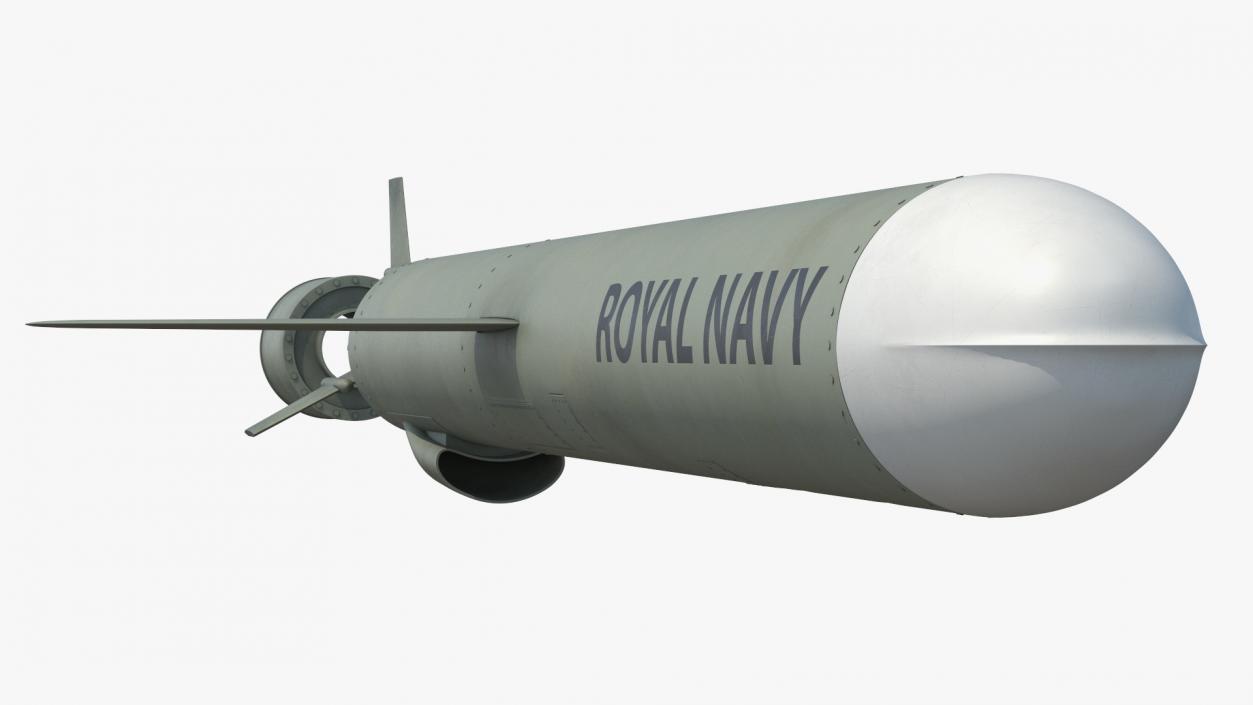 3D BGM-109 General Dynamics Tomahawk Missile