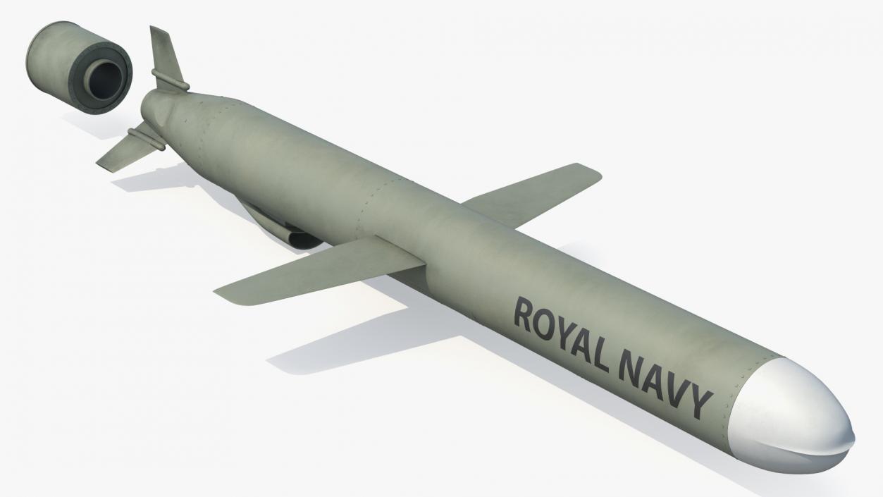 3D BGM-109 General Dynamics Tomahawk Missile