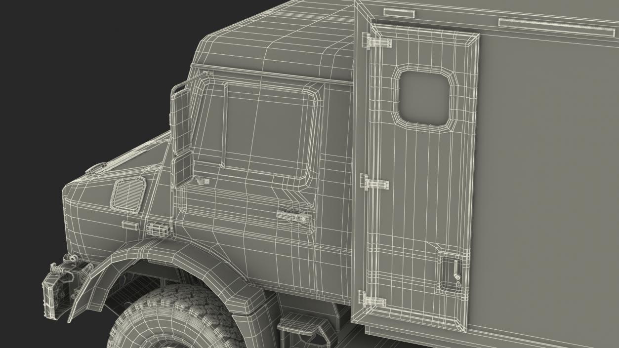 3D Off Road Vehicle Rigged model