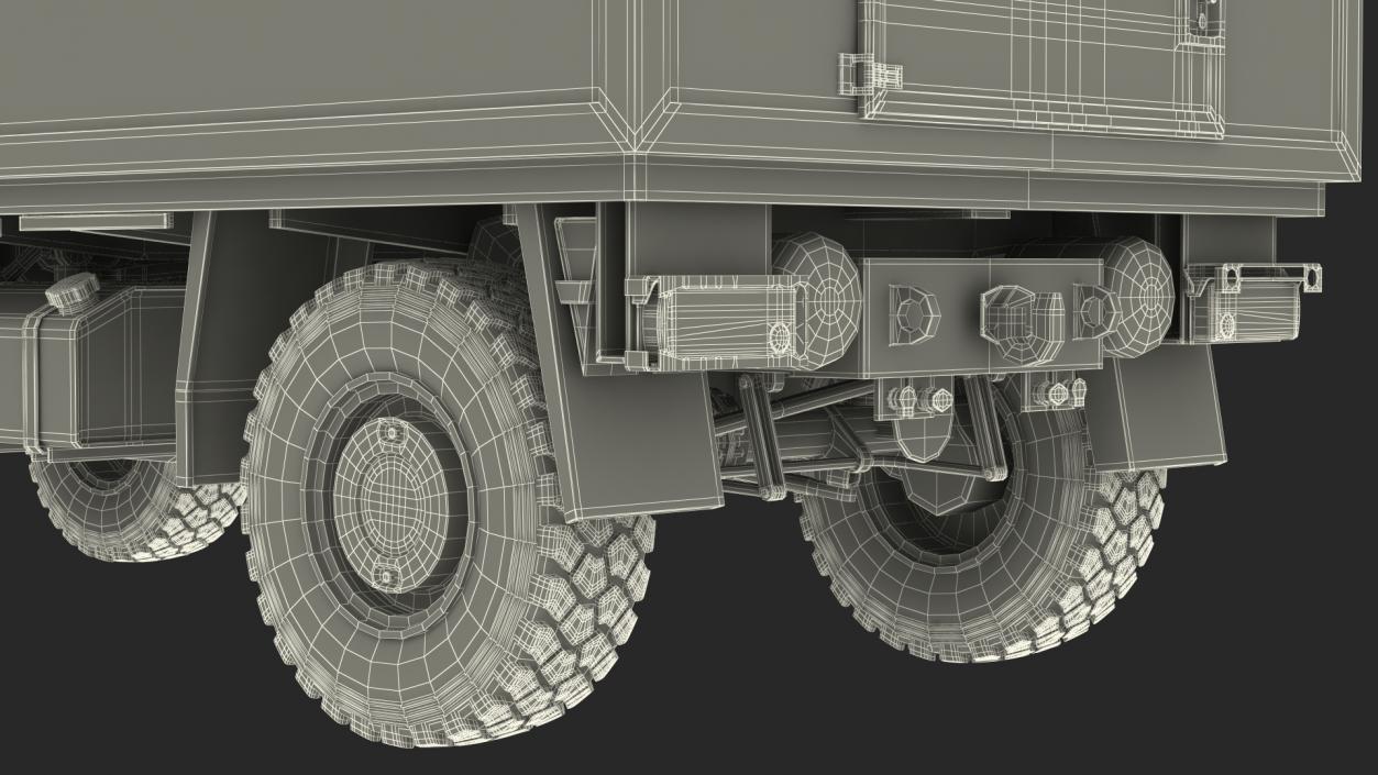 3D Off Road Vehicle Rigged model