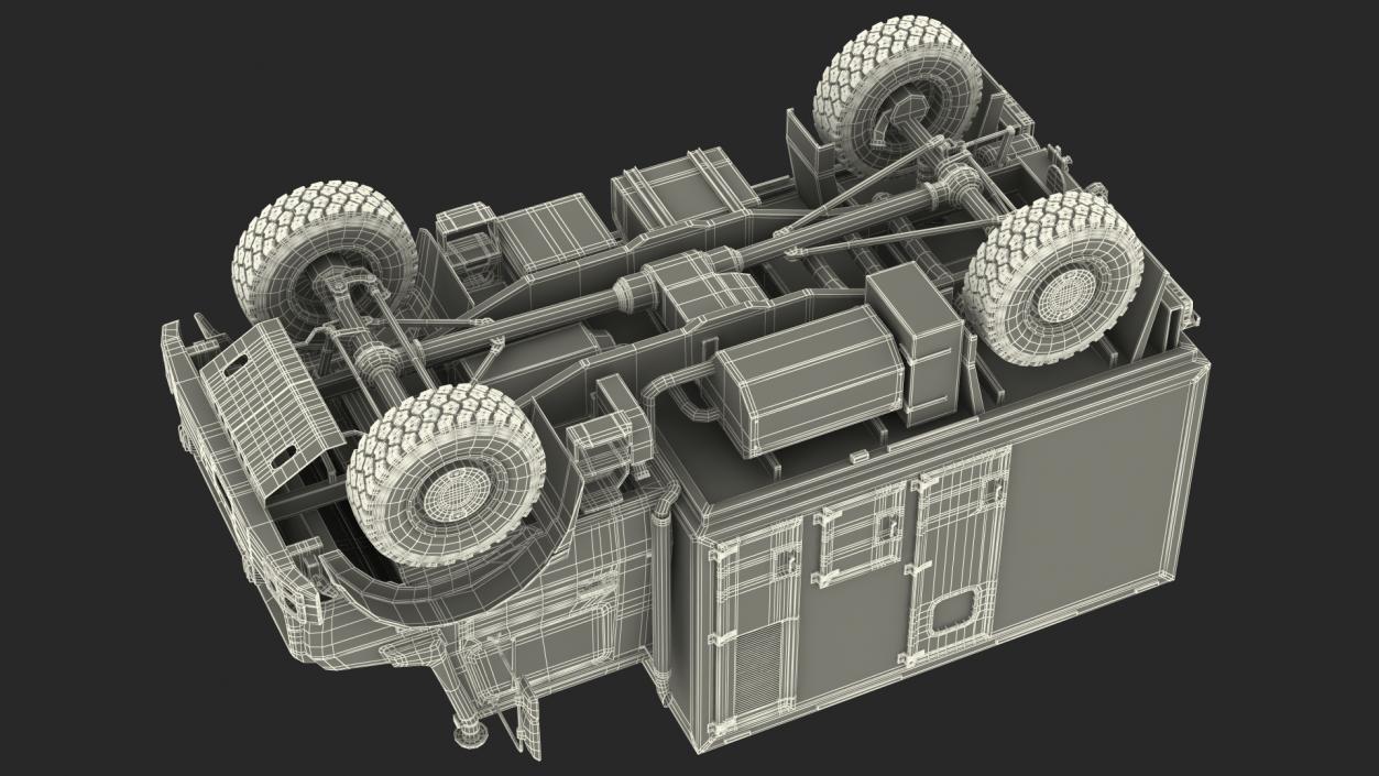 3D Off Road Vehicle Rigged model