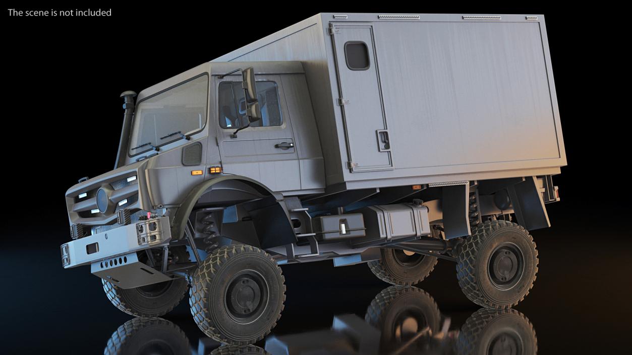 3D Off Road Vehicle Rigged model