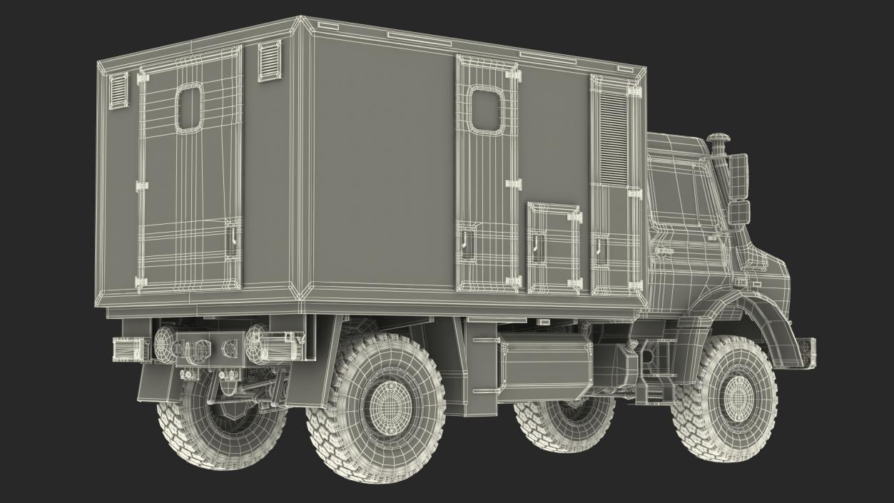 3D Off Road Vehicle Rigged model