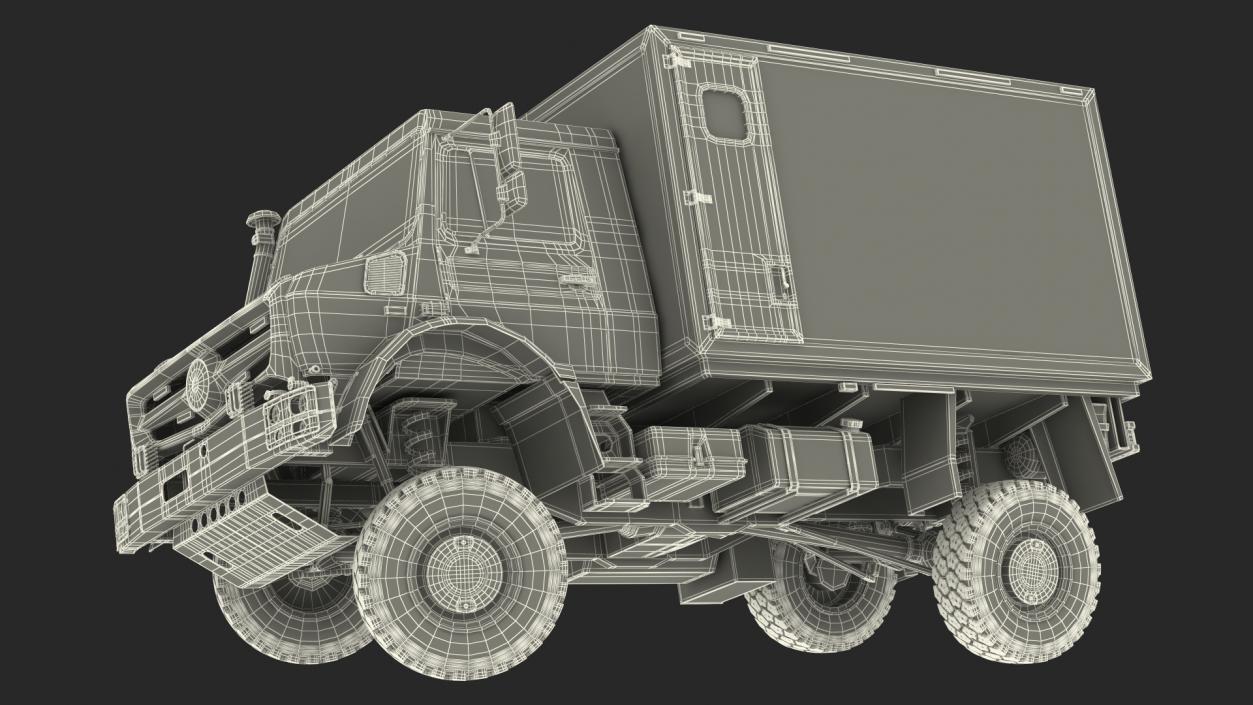 3D Off Road Vehicle Rigged model