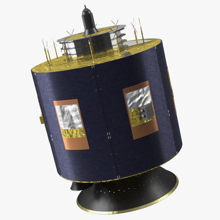 3D Meteosat Second Generation Satellite