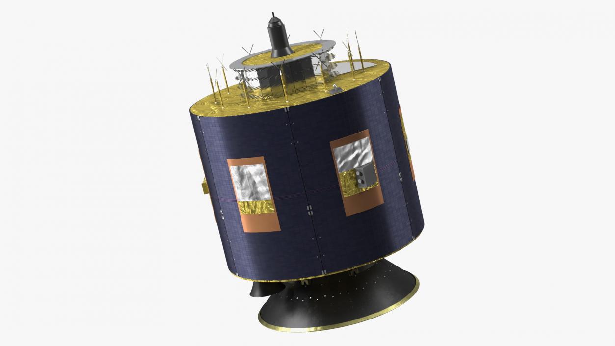 3D Meteosat Second Generation Satellite