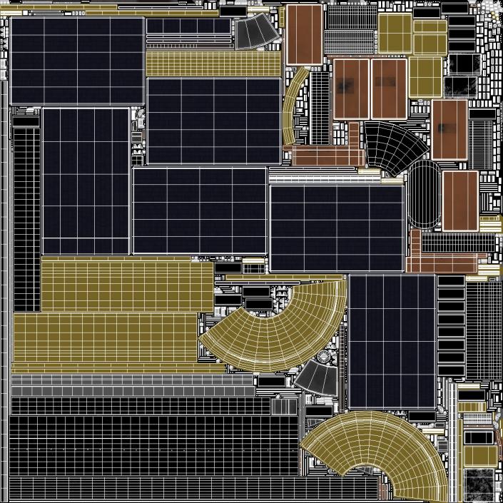 3D Meteosat Second Generation Satellite