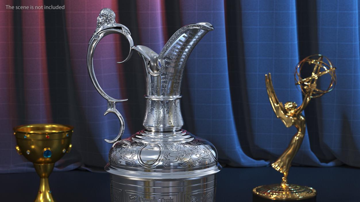 3D Sports Trophies Collection 5 model