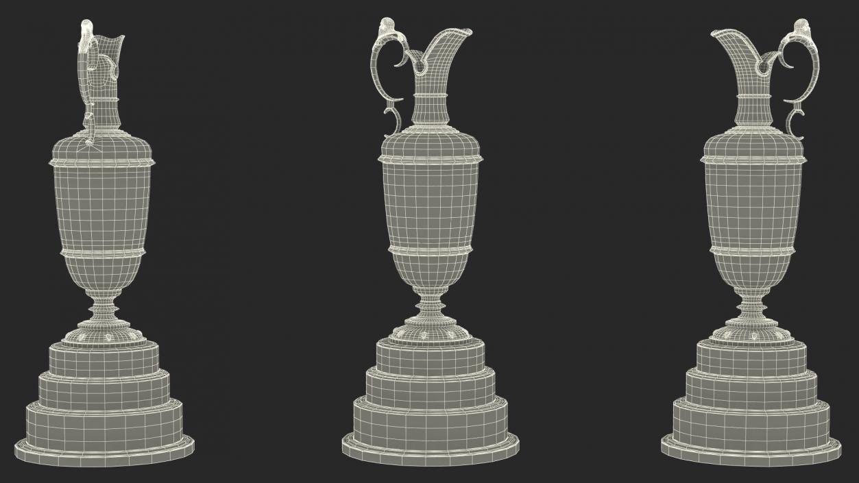 3D Sports Trophies Collection 5 model