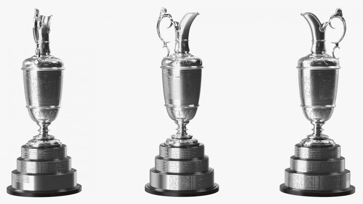 3D Sports Trophies Collection 5 model