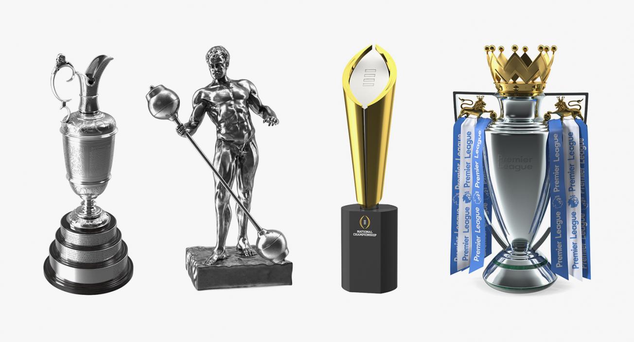 3D Sports Trophies Collection 5 model