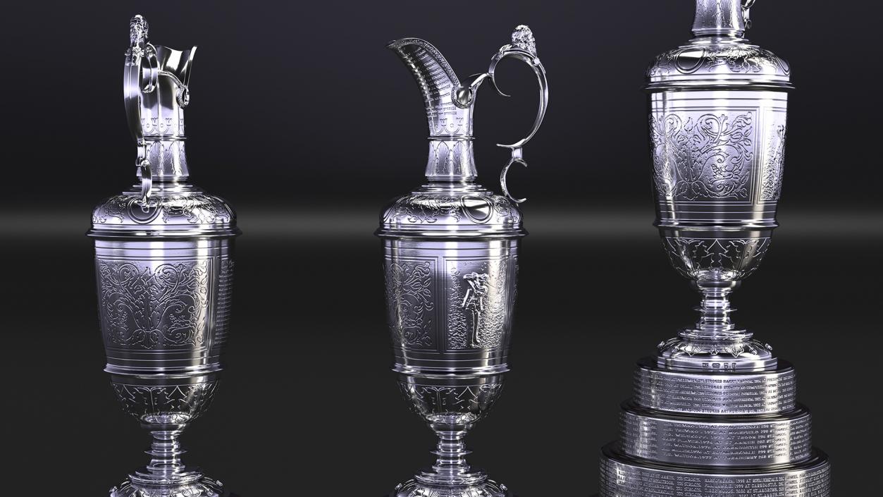 3D Sports Trophies Collection 5 model