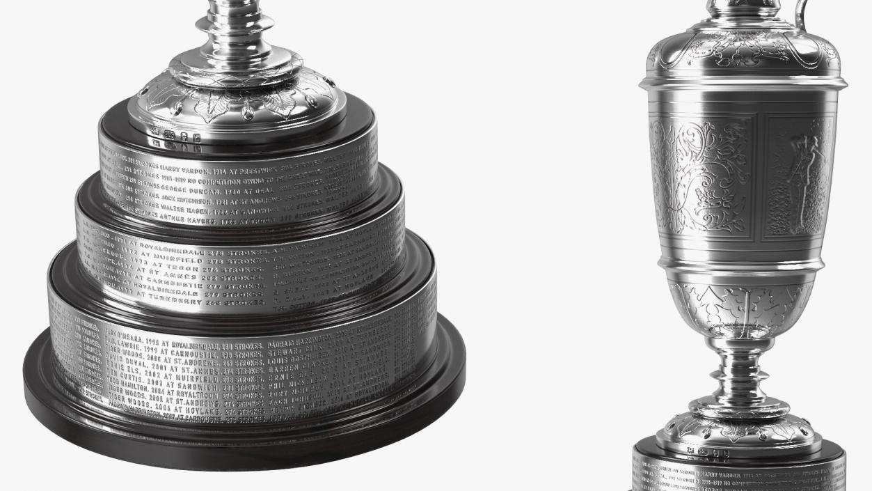 3D Sports Trophies Collection 5 model