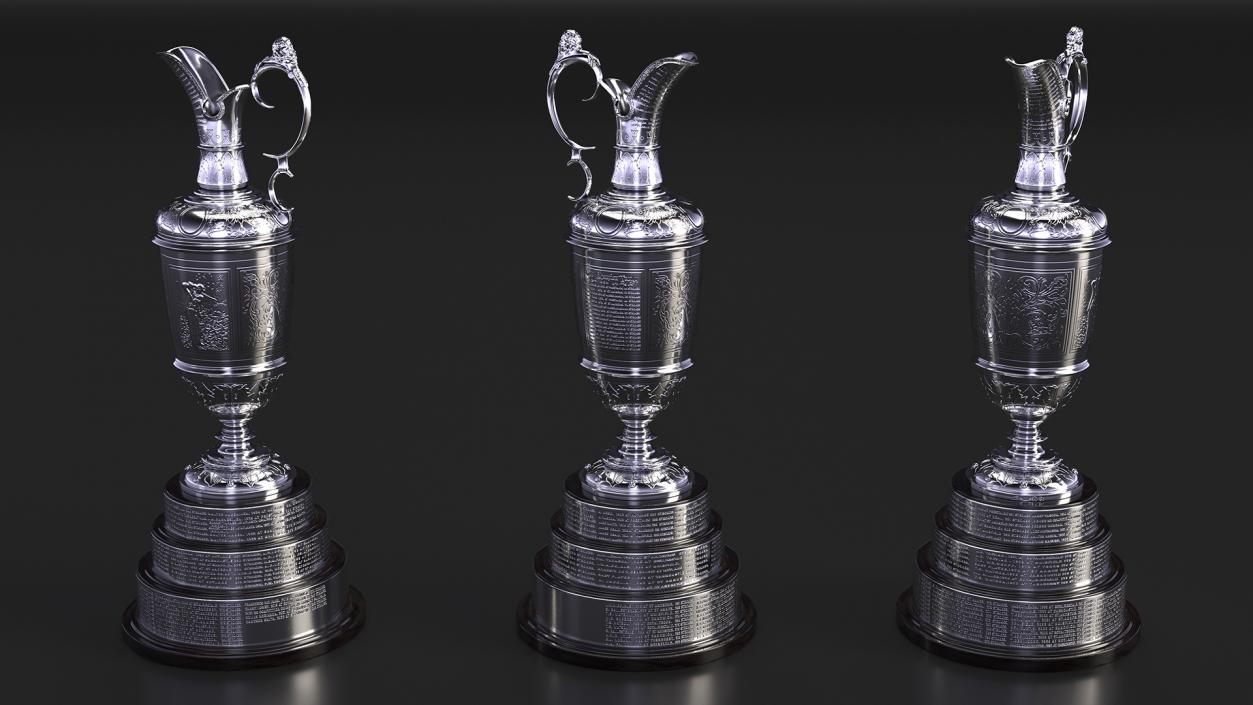 3D Sports Trophies Collection 5 model