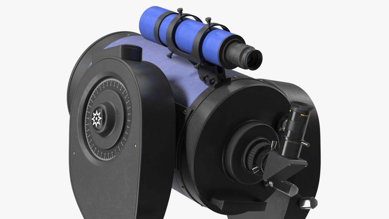 3D Meade LX200 8 Inch Telescope model