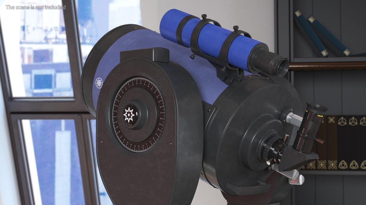 3D Meade LX200 8 Inch Telescope model