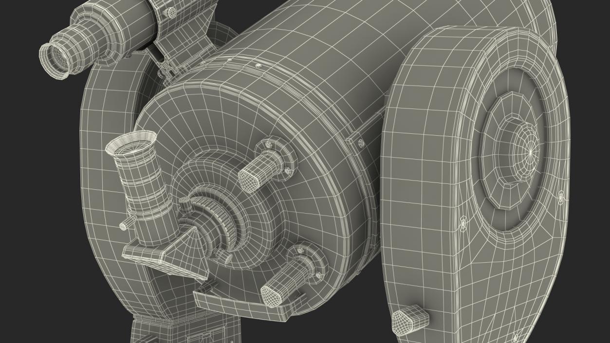 3D Meade LX200 8 Inch Telescope model