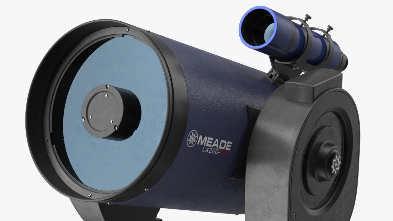 3D Meade LX200 8 Inch Telescope model