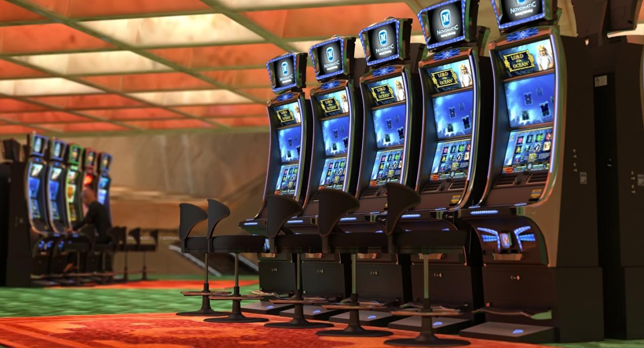 3D Casino Slot Machines 3D Models Collection 2 model