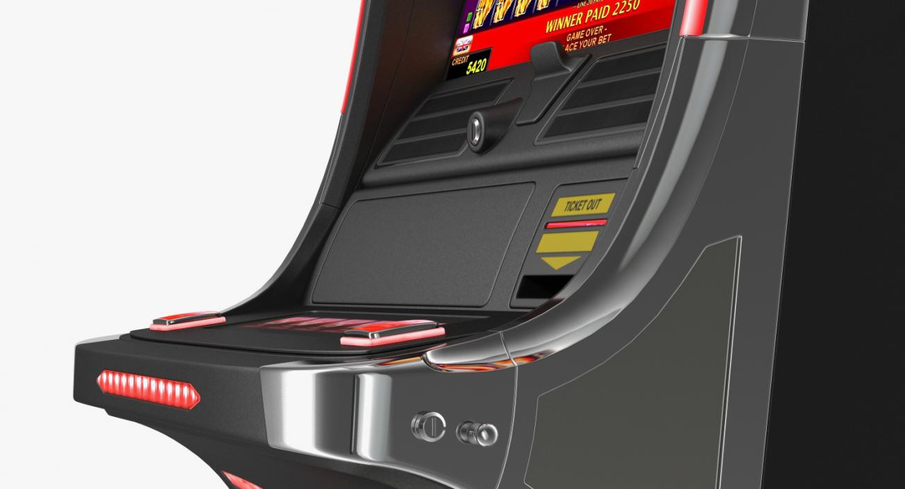 3D Casino Slot Machines 3D Models Collection 2 model