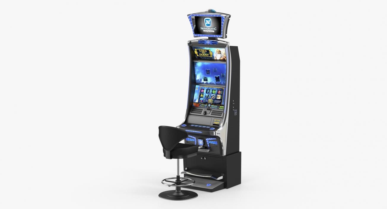 3D Casino Slot Machines 3D Models Collection 2 model