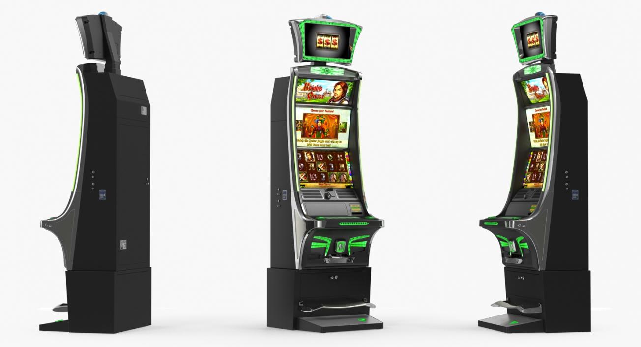 3D Casino Slot Machines 3D Models Collection 2 model