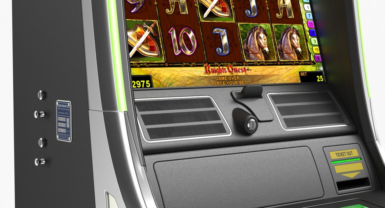 3D Casino Slot Machines 3D Models Collection 2 model