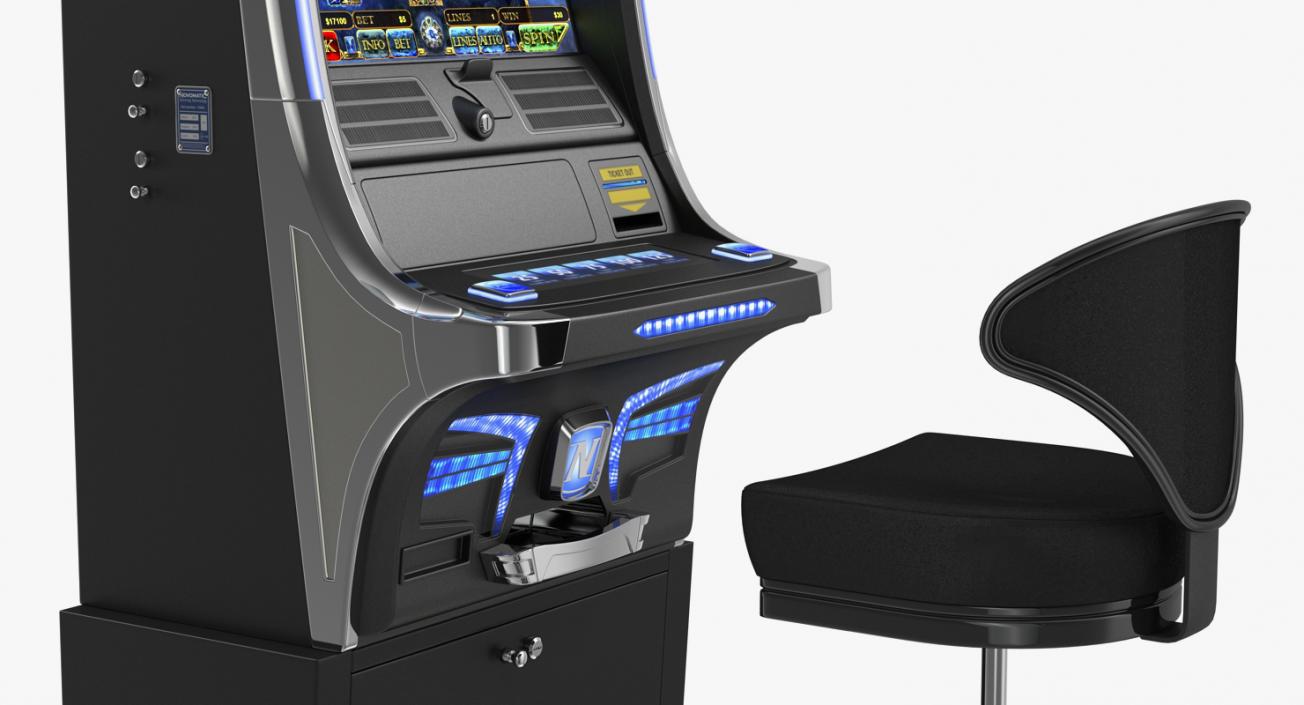 3D Casino Slot Machines 3D Models Collection 2 model