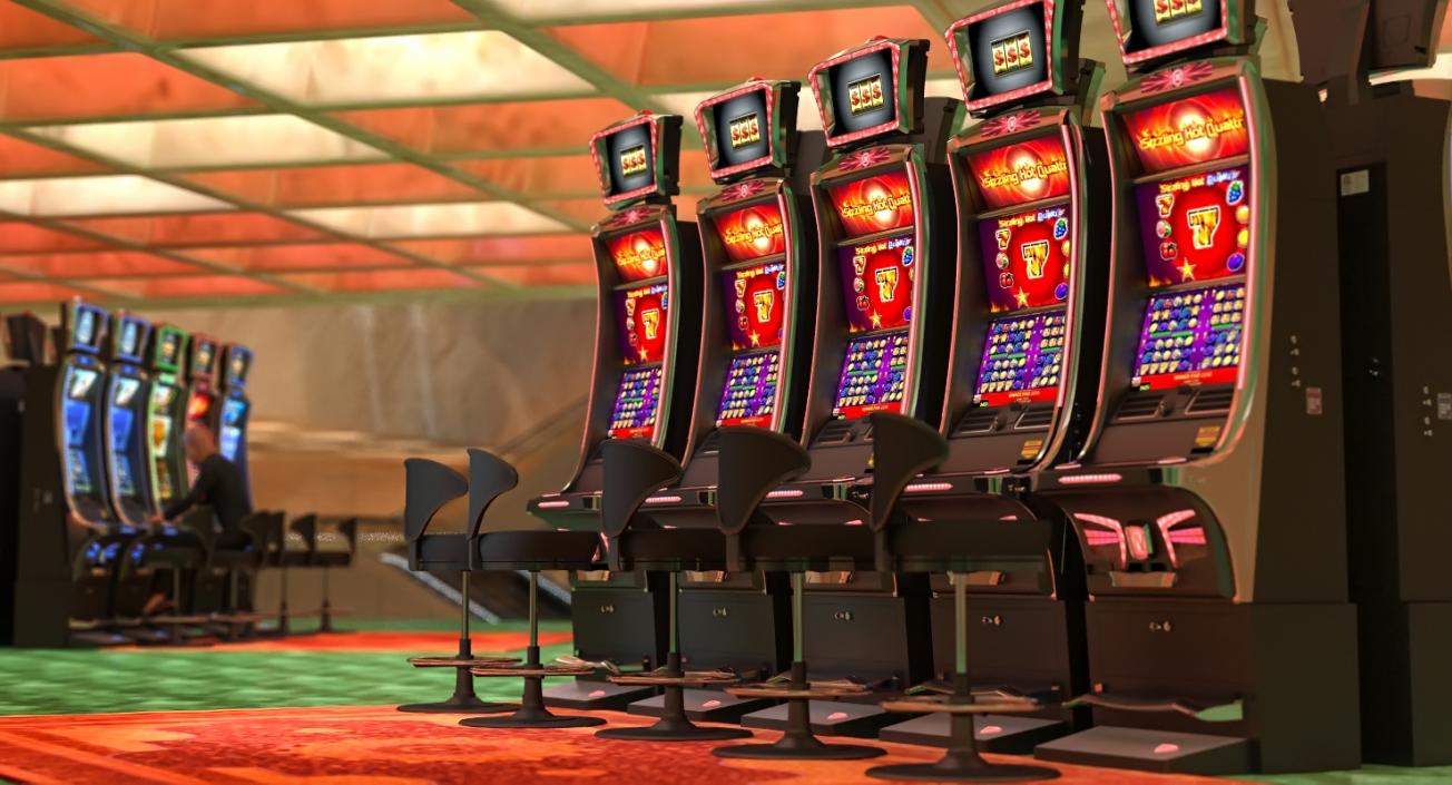 3D Casino Slot Machines 3D Models Collection 2 model