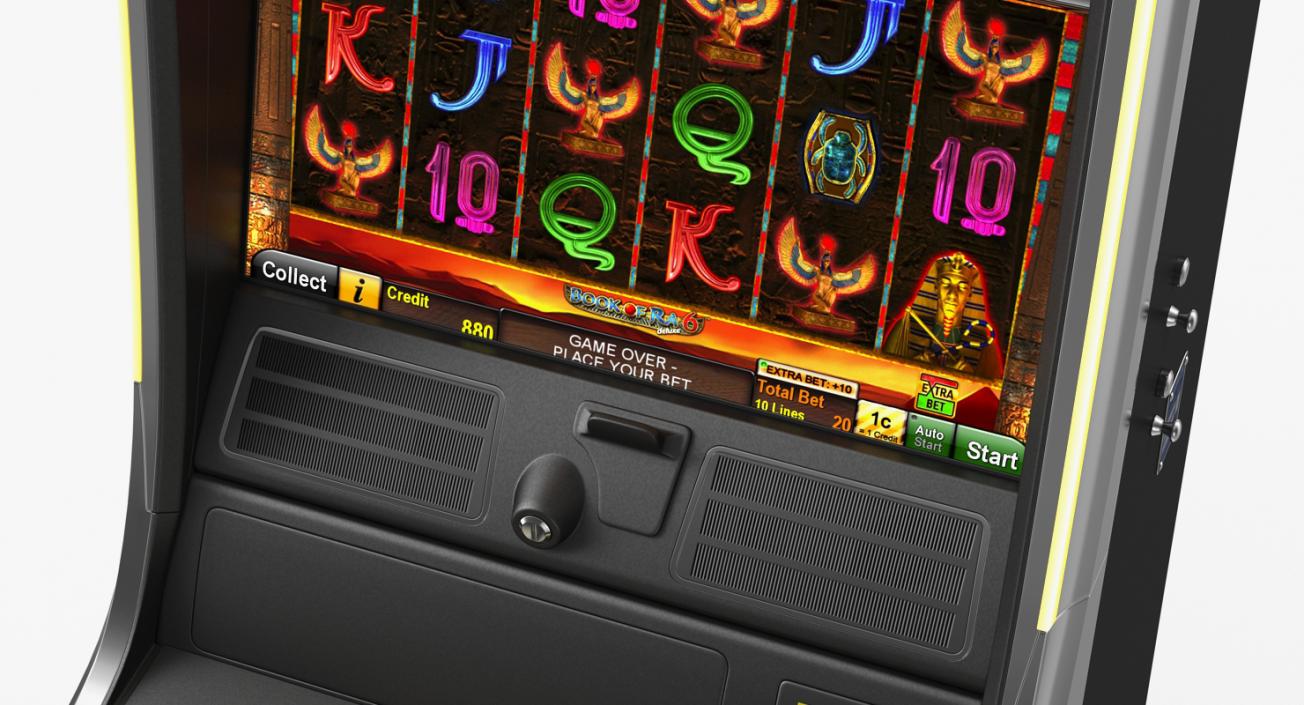 3D Casino Slot Machines 3D Models Collection 2 model