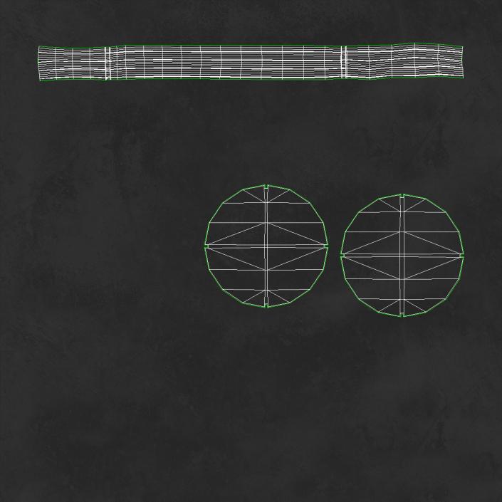 3D Industrial Cable 9 model