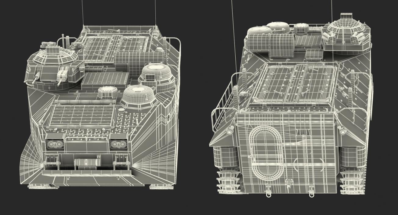 3D Assault Amphibious Vehicle AAV7