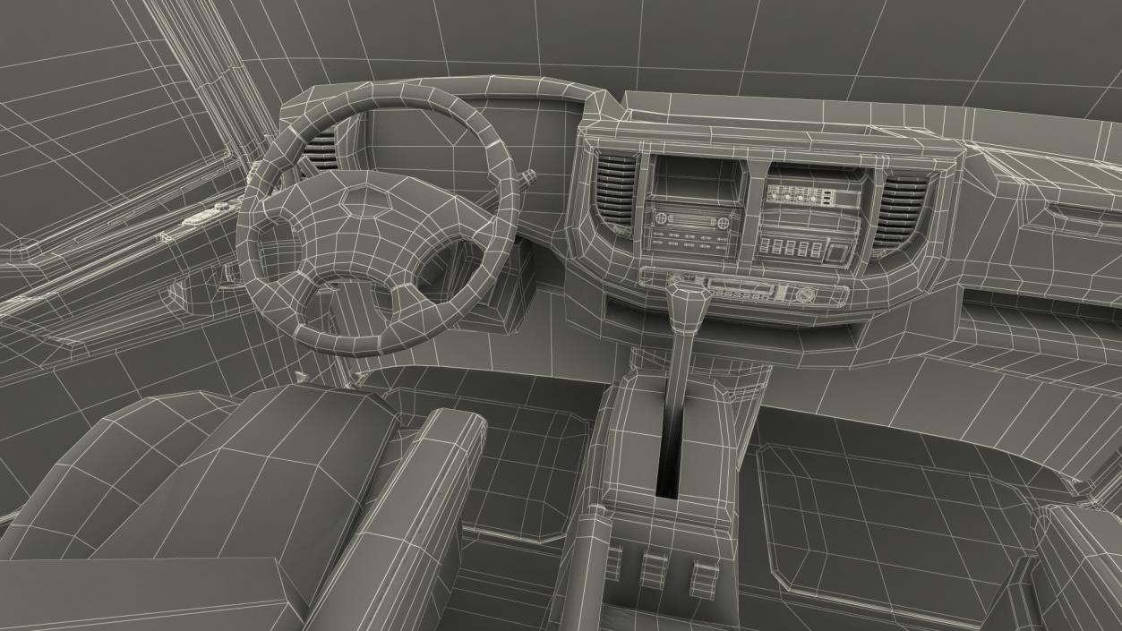 3D Mobile Medium Range Air Defense Missile System Rigged model