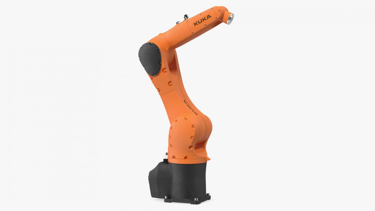 Compact Robot Arm Kuka KR 6 R900 Rigged 3D model