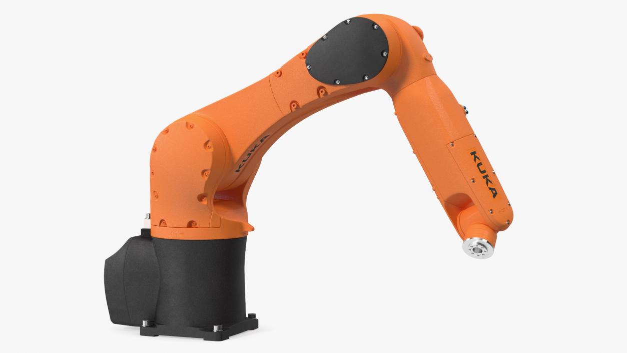 Compact Robot Arm Kuka KR 6 R900 Rigged 3D model