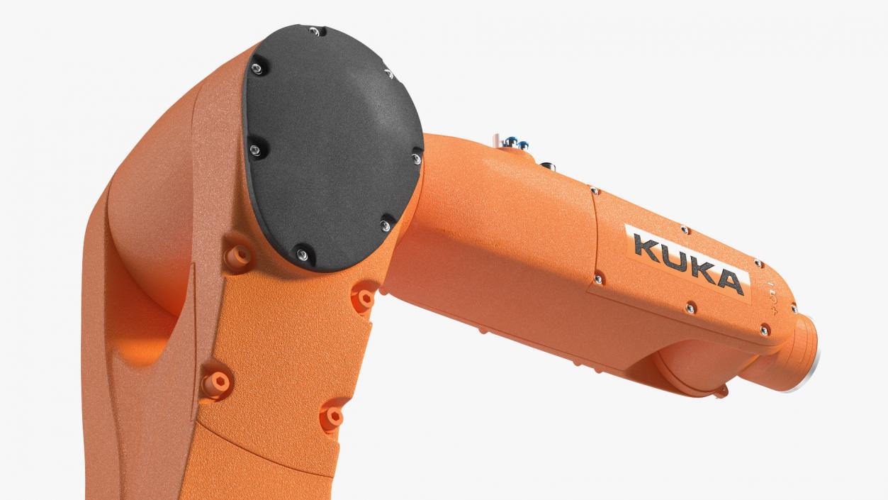 Compact Robot Arm Kuka KR 6 R900 Rigged 3D model