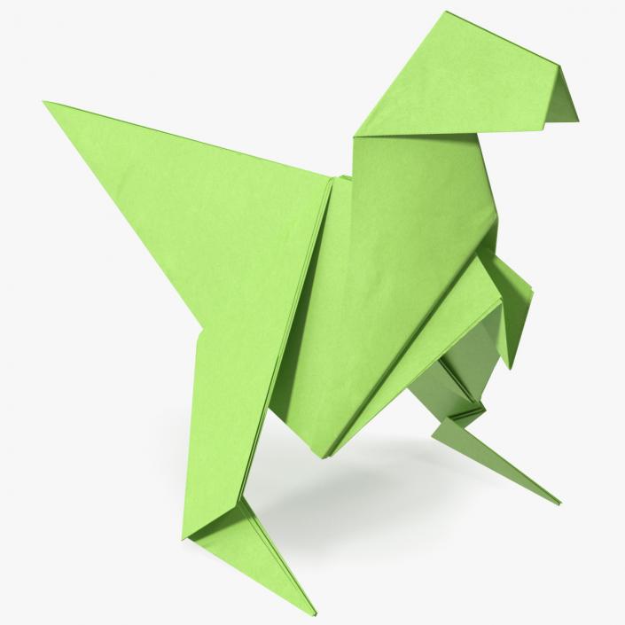 Paper Dinosaur Origami 3D