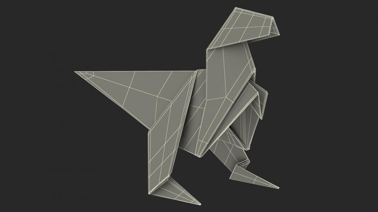 Paper Dinosaur Origami 3D