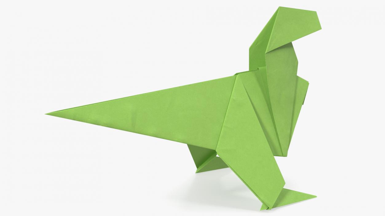 Paper Dinosaur Origami 3D