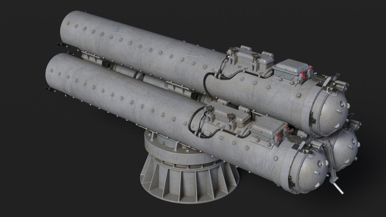 3D Mark 32 Surface Vessel Torpedo Tubes Used