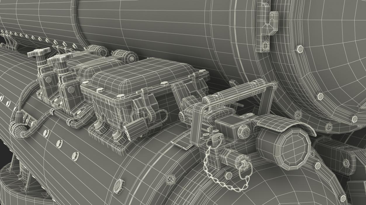 3D Mark 32 Surface Vessel Torpedo Tubes Used