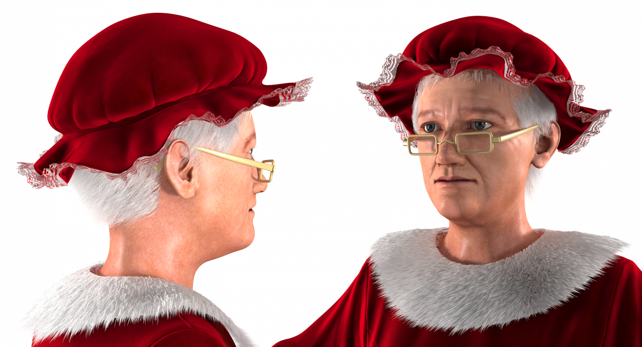 Mrs Claus 3D model