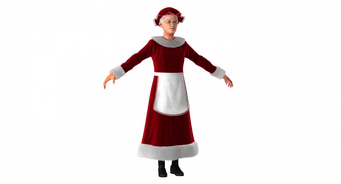 Mrs Claus 3D model