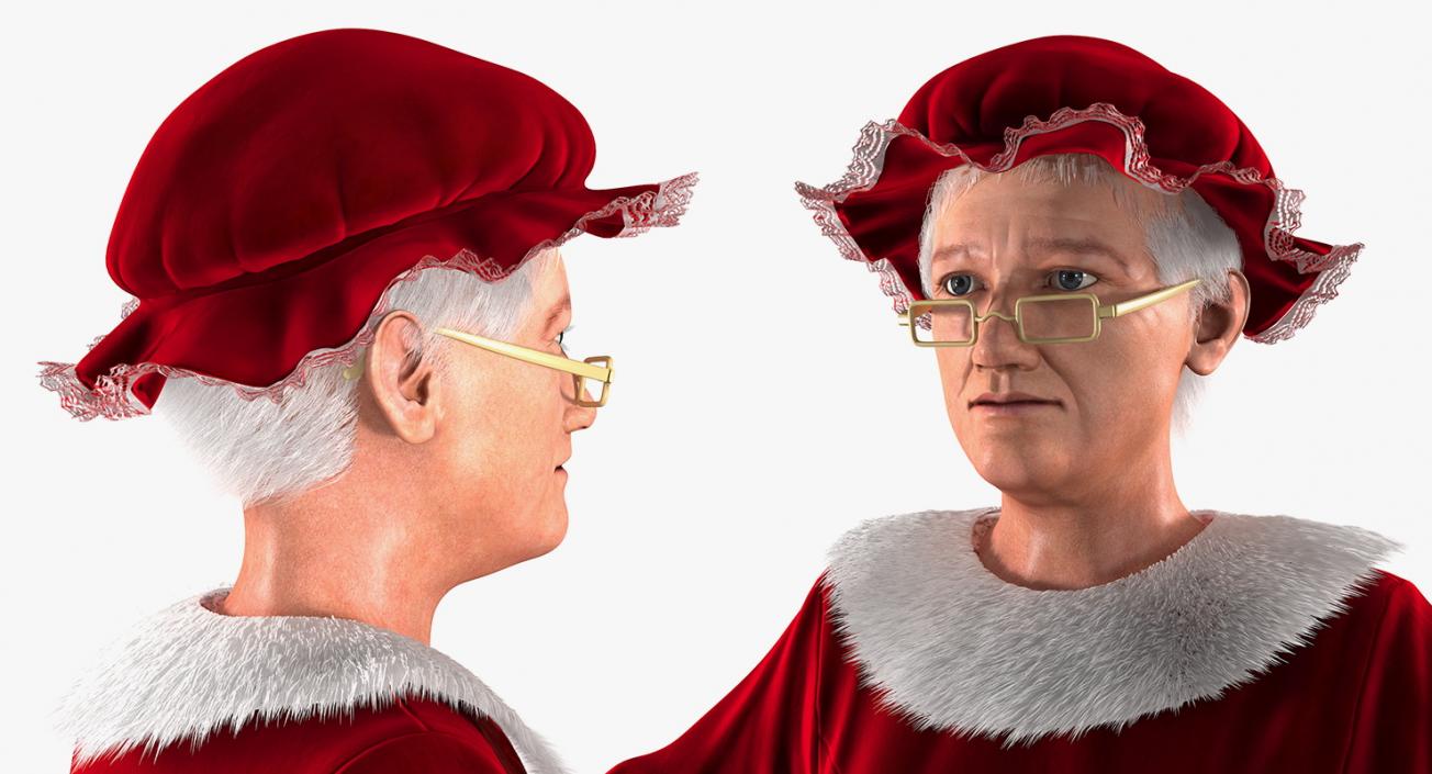 Mrs Claus 3D model