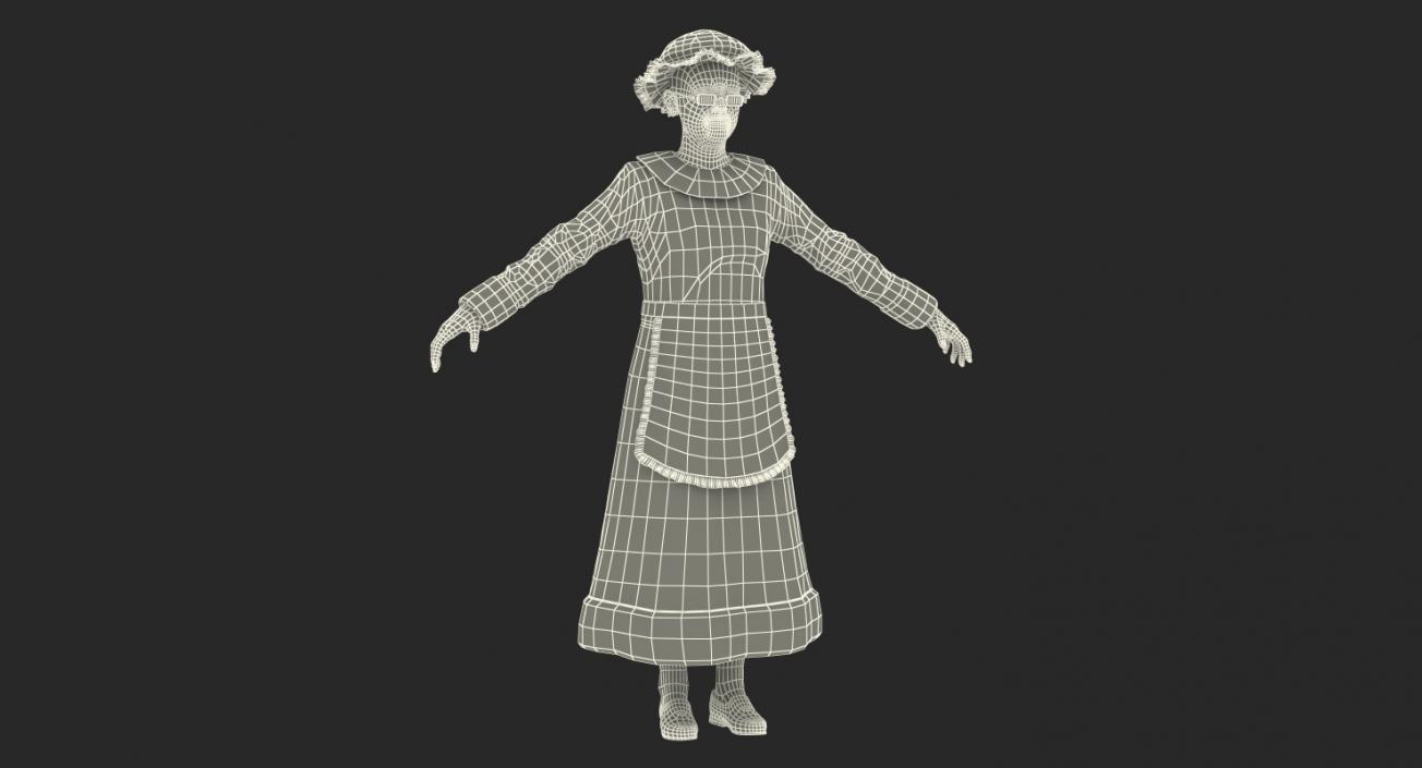 Mrs Claus 3D model